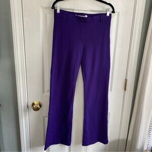 Betabrand Periwinkle Straight-Leg Classic Dress Pant Yoga Pant - medium